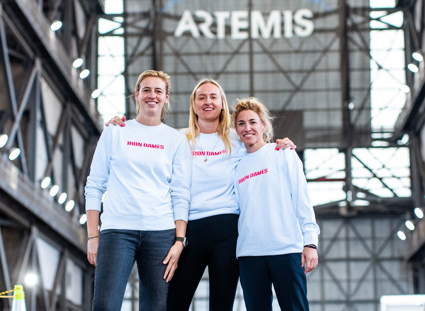 IRON DAMES VISIT NASA TO ADVANCE WOMEN IN SPORTS AND STEM