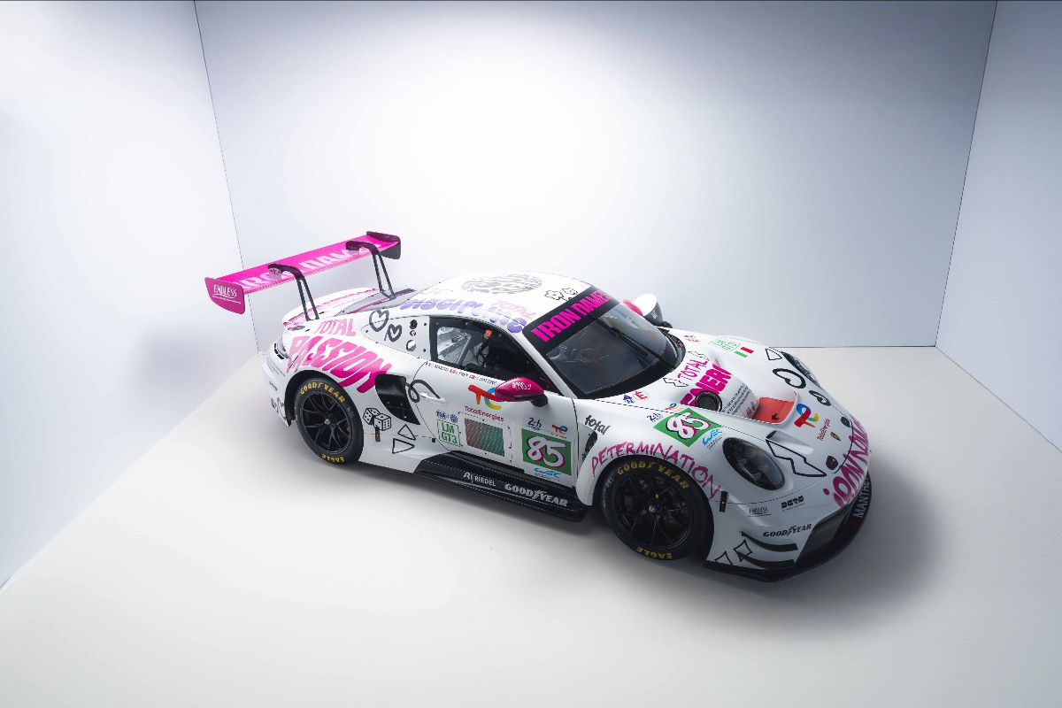 IRON DAMES REVEAL SYMBOLIC LIVERY FOR SEVENTH 24 HOURS OF LE MANS ENTRY